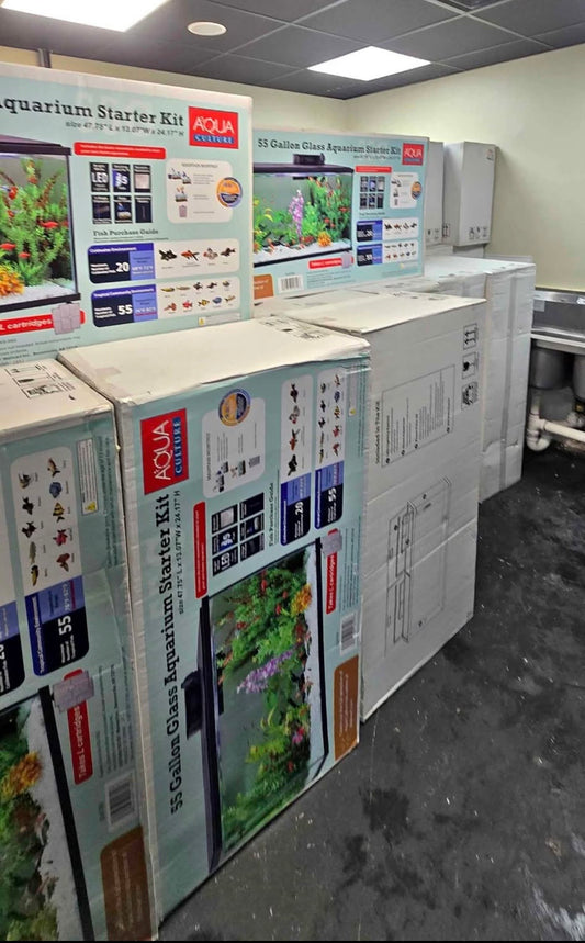 55 Gal Tank Full Combo - Starter Kit