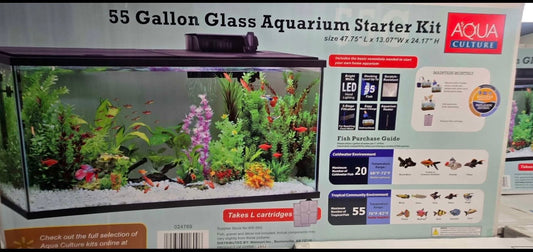 55 Gal Tank Full Combo - Starter Kit